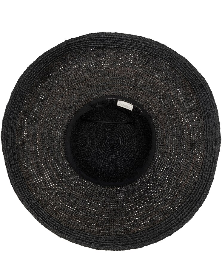 Elegant - Raffia Braid Round Crown Sun Hat image number 3