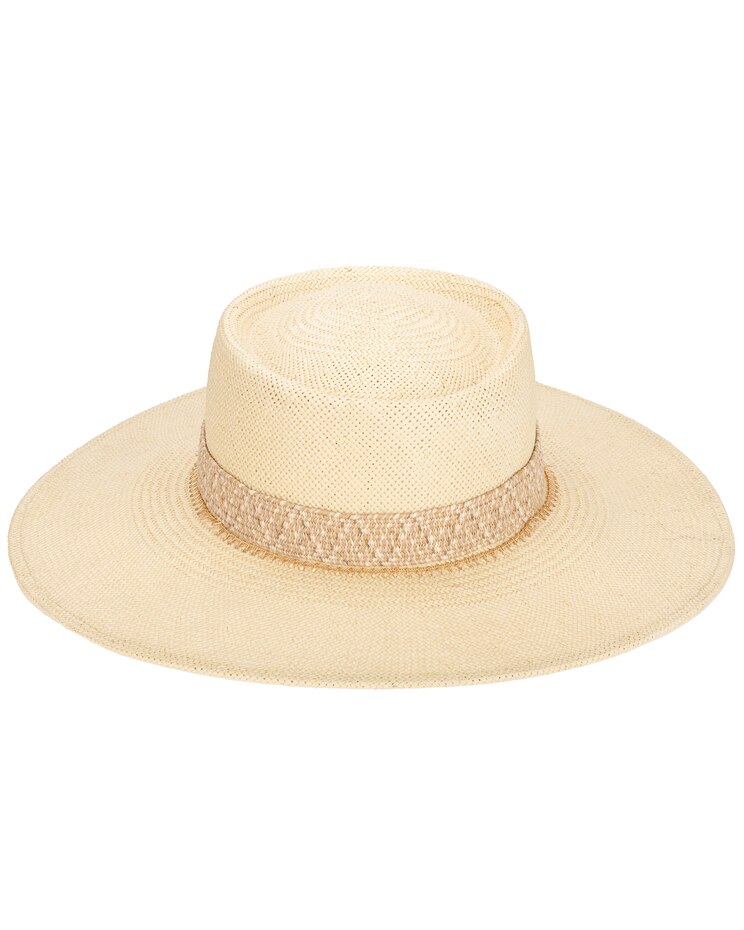 Portside - Womens Paper Weave Gambler Hat image number 1