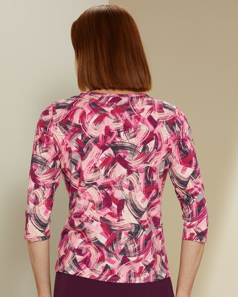 Brushstrokes Print Tee