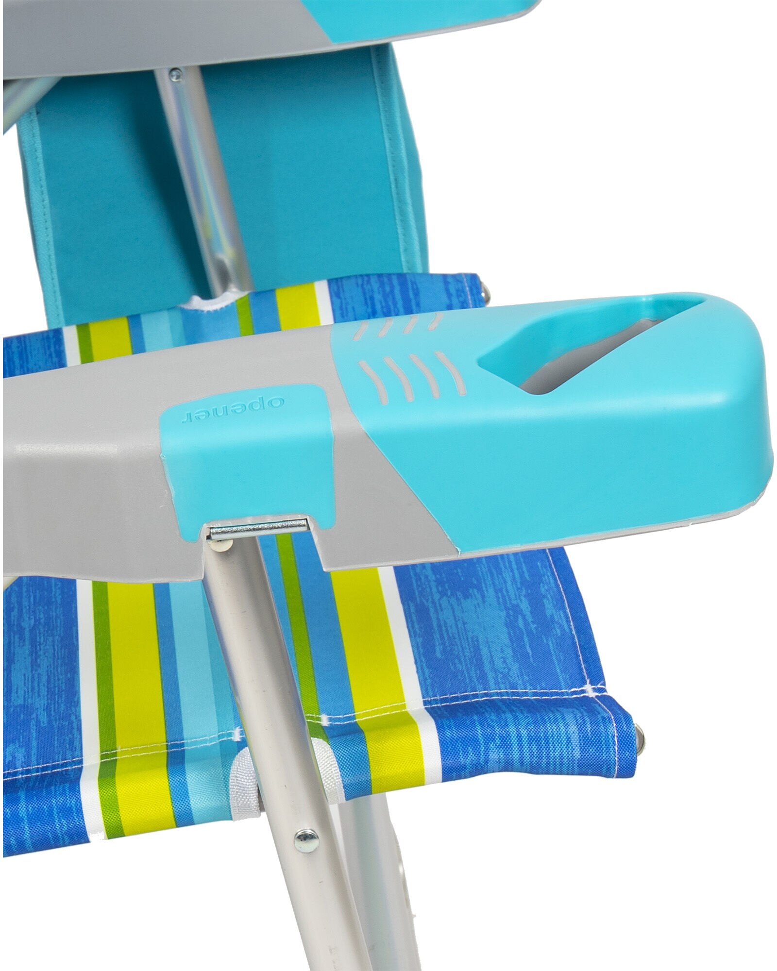 RIO Beach 4 Position 17 inch Tall Beach Chair Stripe