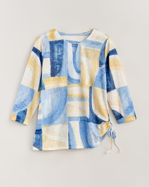 Alfred Dunner® Flower Power Watercolor Top