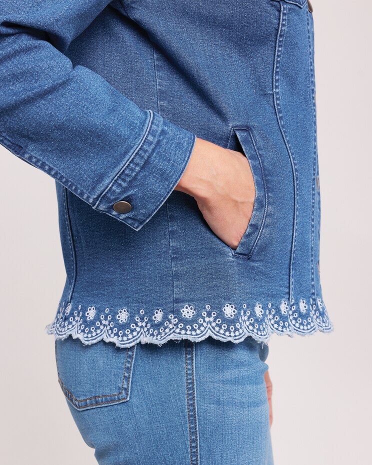 DenimEase™ Eyelet Jacket image number 4