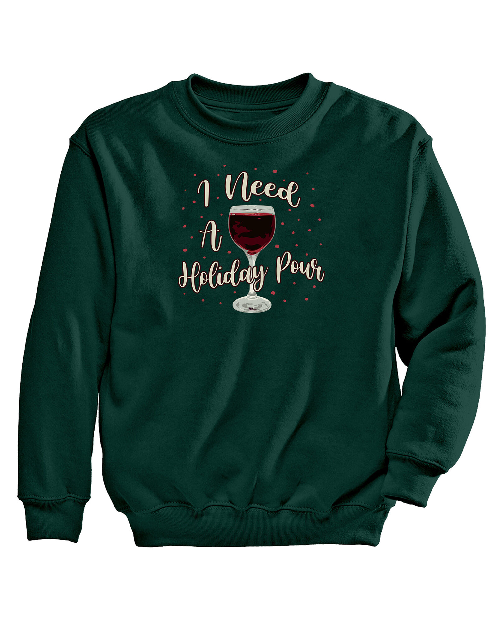 Holiday graphic online sweatshirt