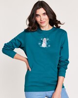 Better-Than-Basic Embroidered Sweatshirt thumbnail number 1