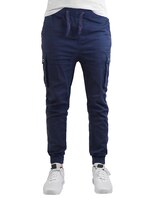 Galaxy by Harvic Slim Fit Stretch Cotton Twill Cargo Jogger Pants thumbnail number 1