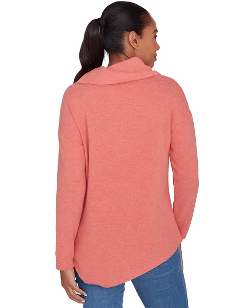 Ruby Rd® Cozy Season Knit Heather Cozy Top