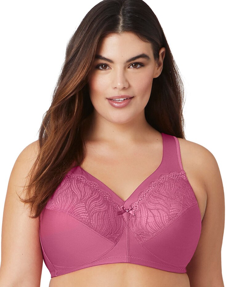 Glamorise® Full Figure MagicLift® Natural Shape Support Bra Wirefree image number 1