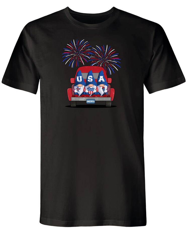 Patriotic Gnomes Graphic Tee image number 1