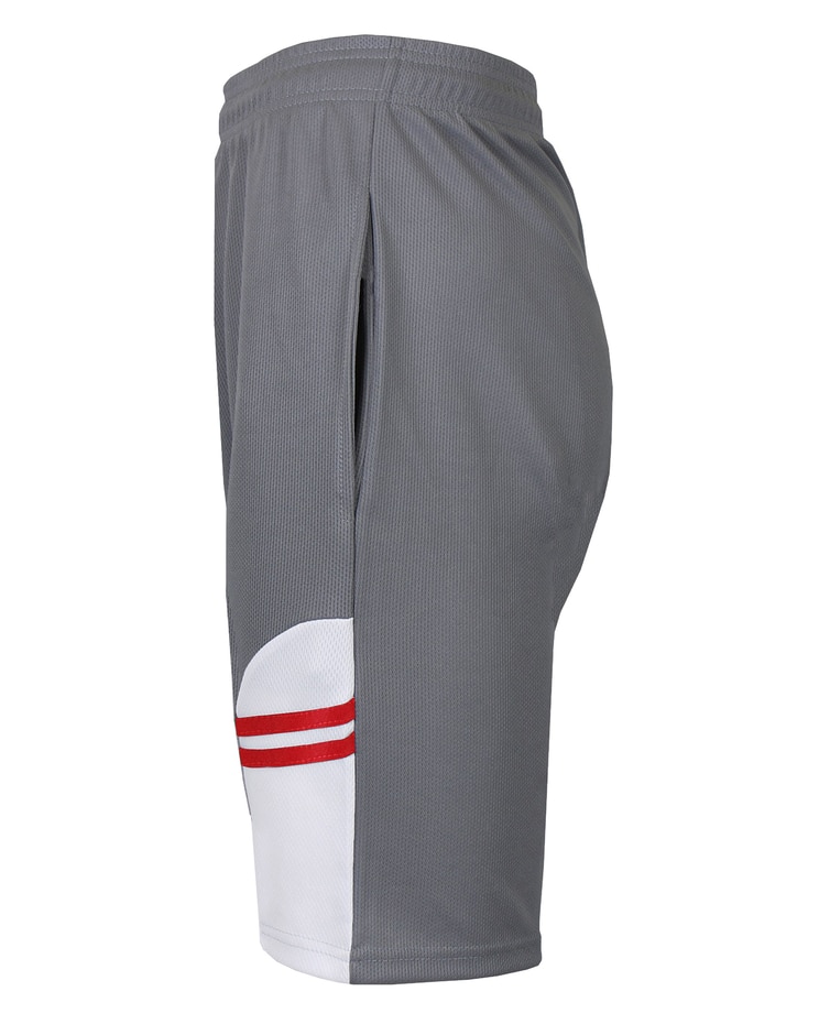 Galaxy By Harvic Men's Slim Fit Moisture Wicking Mesh Shorts With Side Carve Design image number 3