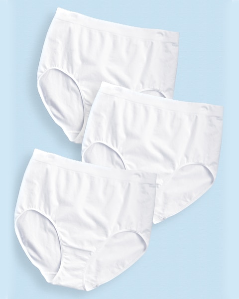 3-Pack Seamless Panties by ComfortEase