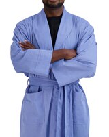 Hanes Men's Shawl Collar Woven Robe. thumbnail number 5