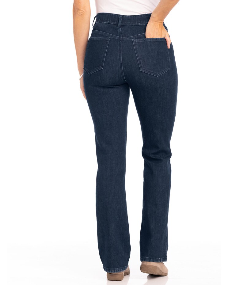 DenimEase™ Fleece Lined Jeans image number 2