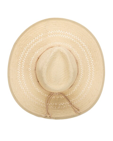 Nori - Paper Weave Wide Birm Rancher Hat