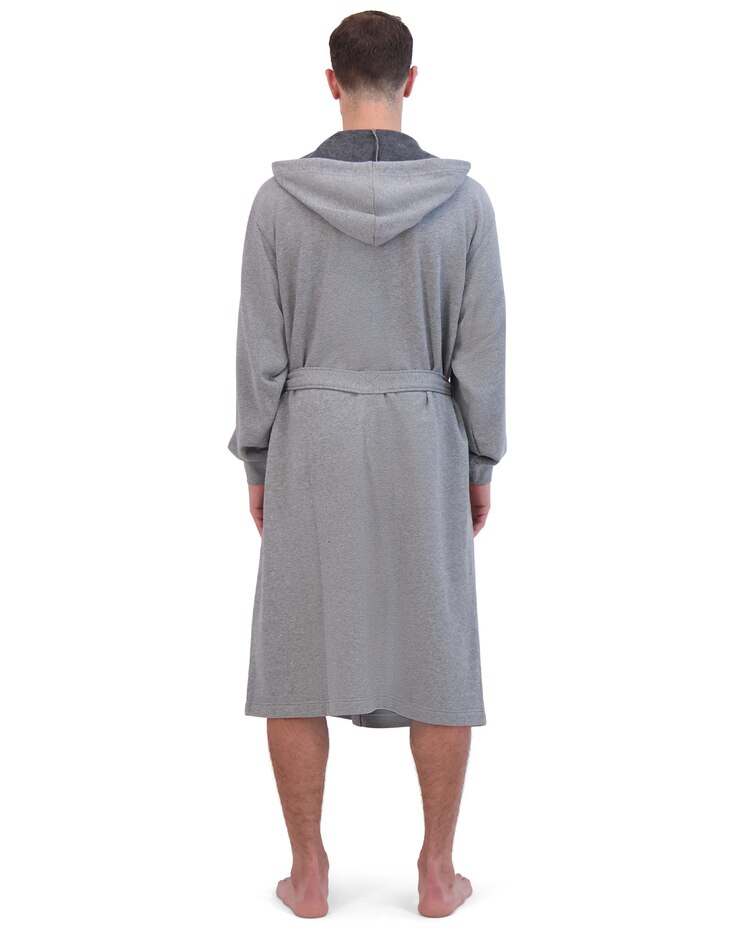 Hanes Hooded Fleece Robe image number 2
