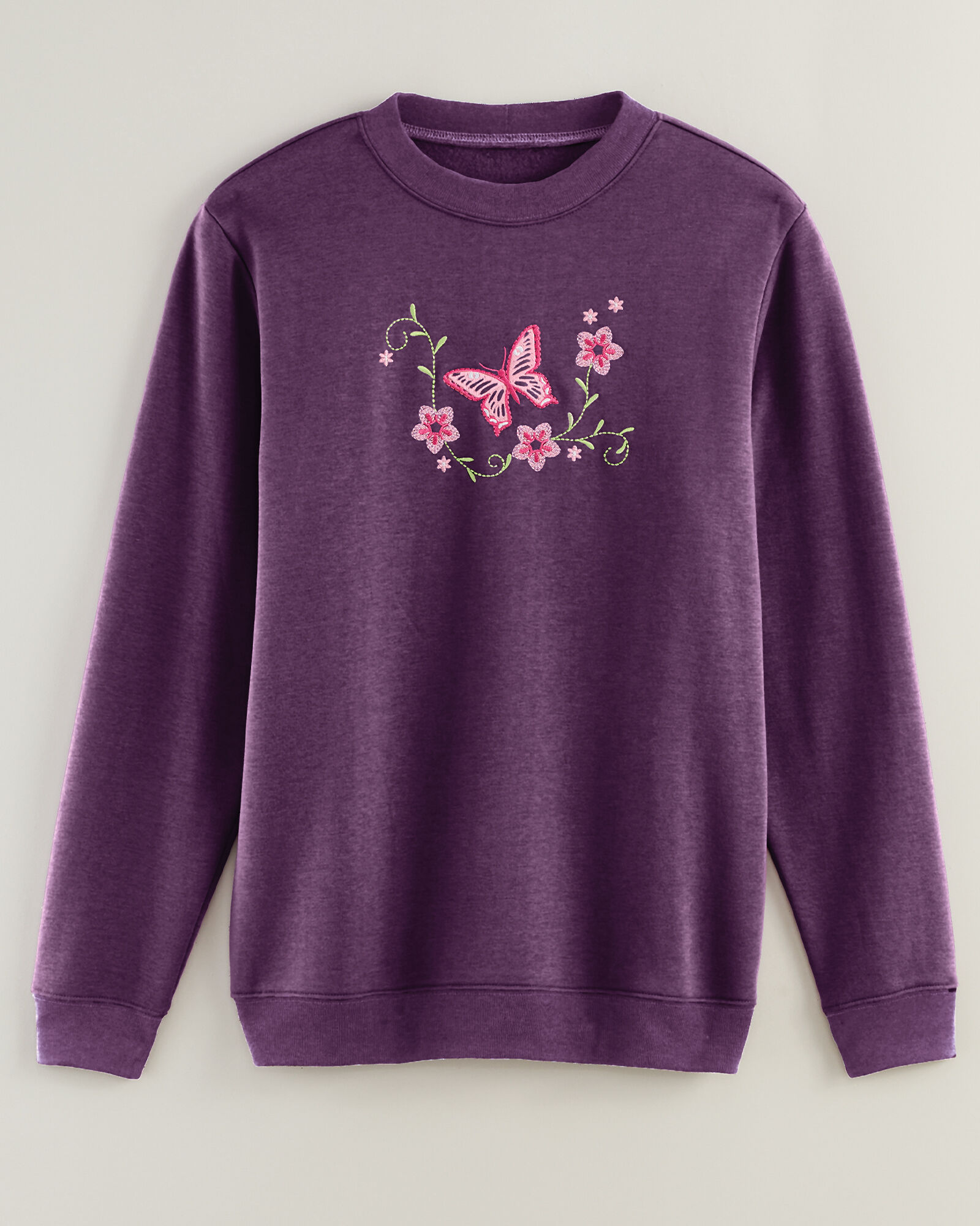 Misses embroidered sweatshirts deals