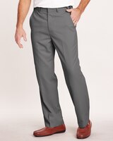 John Blair Adjust-A-Band® Relaxed-Fit Microfiber Pants thumbnail number 1