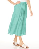 Gauze Tiered Skirt thumbnail number 1