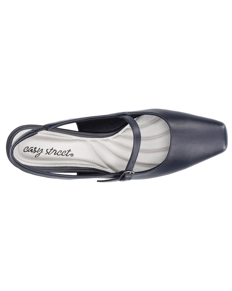 Easy Street® Cameo Square Toe Slingback Pumps image number 7