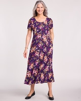 Fresh Pick Short Sleeve Challis Dress thumbnail number 1