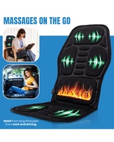 Heated Massage Vibration Chair Cushion thumbnail number 2