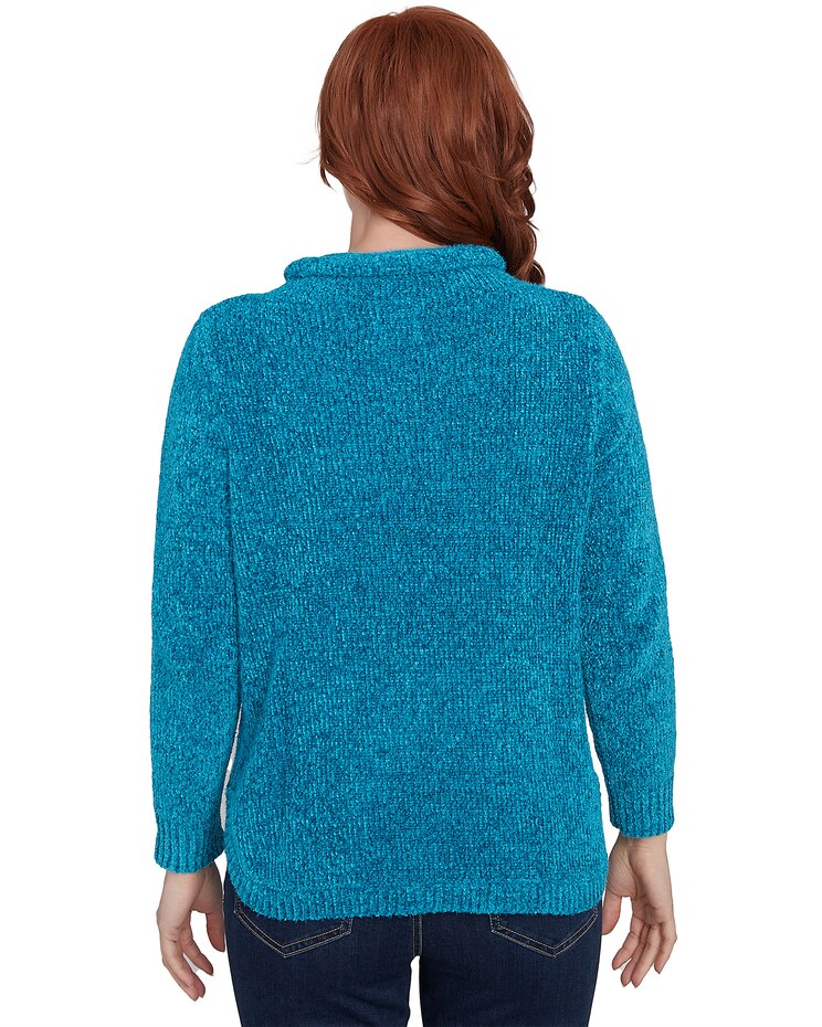 Ruby Rd® Berry Glam Eyelash Pullover Sweater image number 2