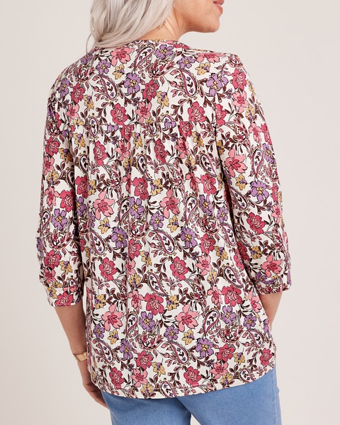 Smocked Peasant Top