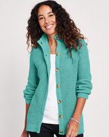 Button Front Shaker Cardigan thumbnail number 1