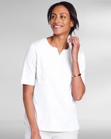 Prima™ Cotton Solid Notched-V Tee thumbnail number 1