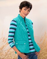 Berkshire Solid Quilted Vest thumbnail number 1