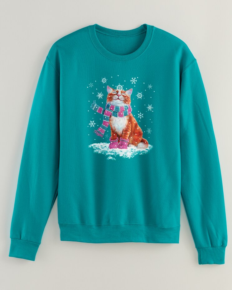 Better-Than-Basic Graphic Sweatshirt image number 1