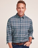 JohnBlairFlex Long-Sleeve Woven Plaid Shirt thumbnail number 1