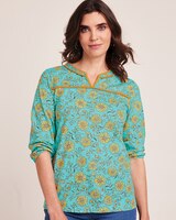 Print Knit Top thumbnail number 1