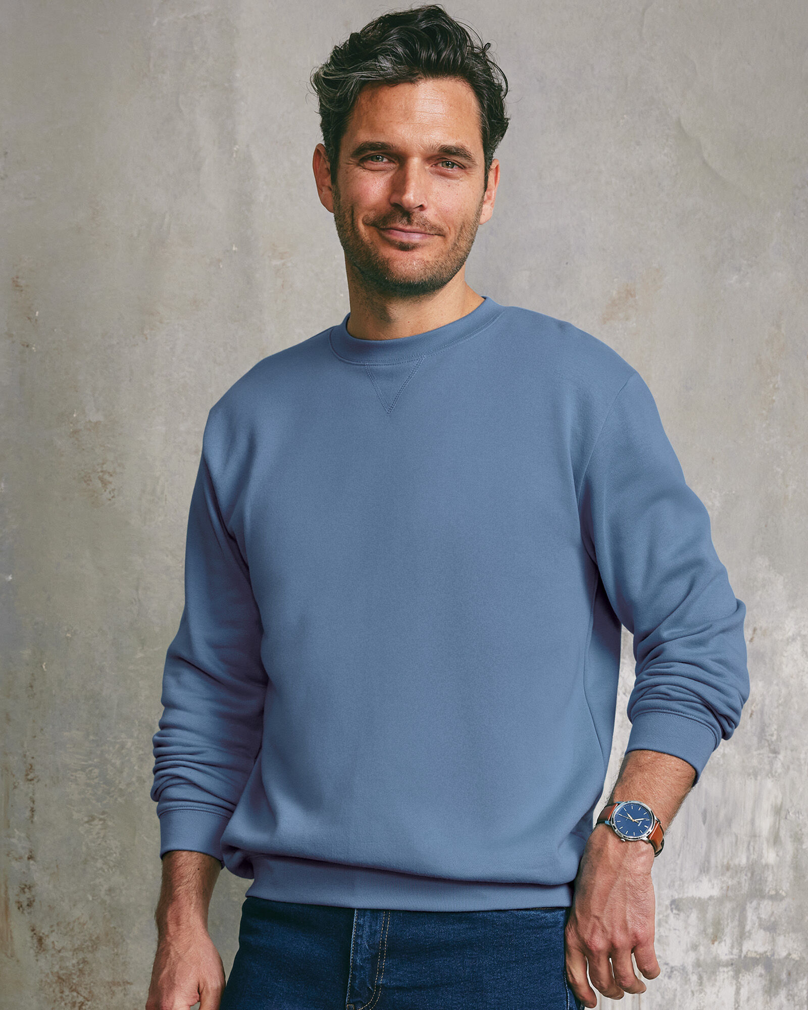 John Blair Supreme Fleece Long Sleeve Sweatshirt Blair