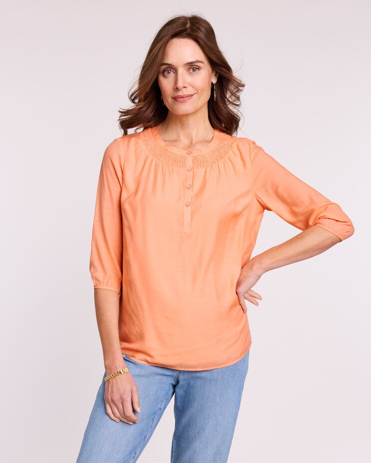 Smocked Peasant Top image number 1