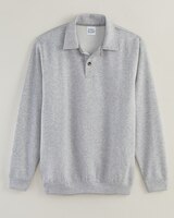 John Blair® Supreme Fleece Polo thumbnail number 1