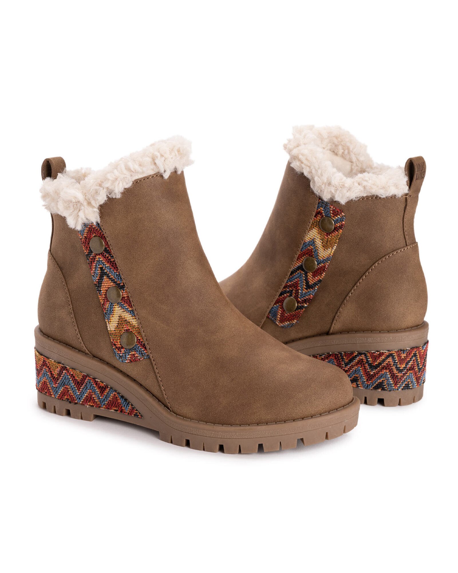 Muk luks wedge boots shop