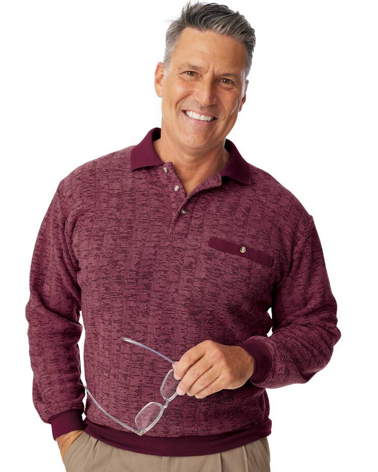 John Blair Bouclé Fleece Shirt image number 1