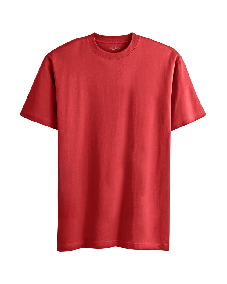 John Blair Everyday Jersey Knit Short-Sleeve No-Pocket Tee image number 1