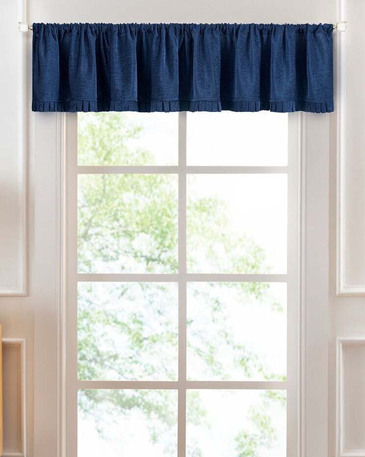 Bordeaux Window Curtain Valance image number 1