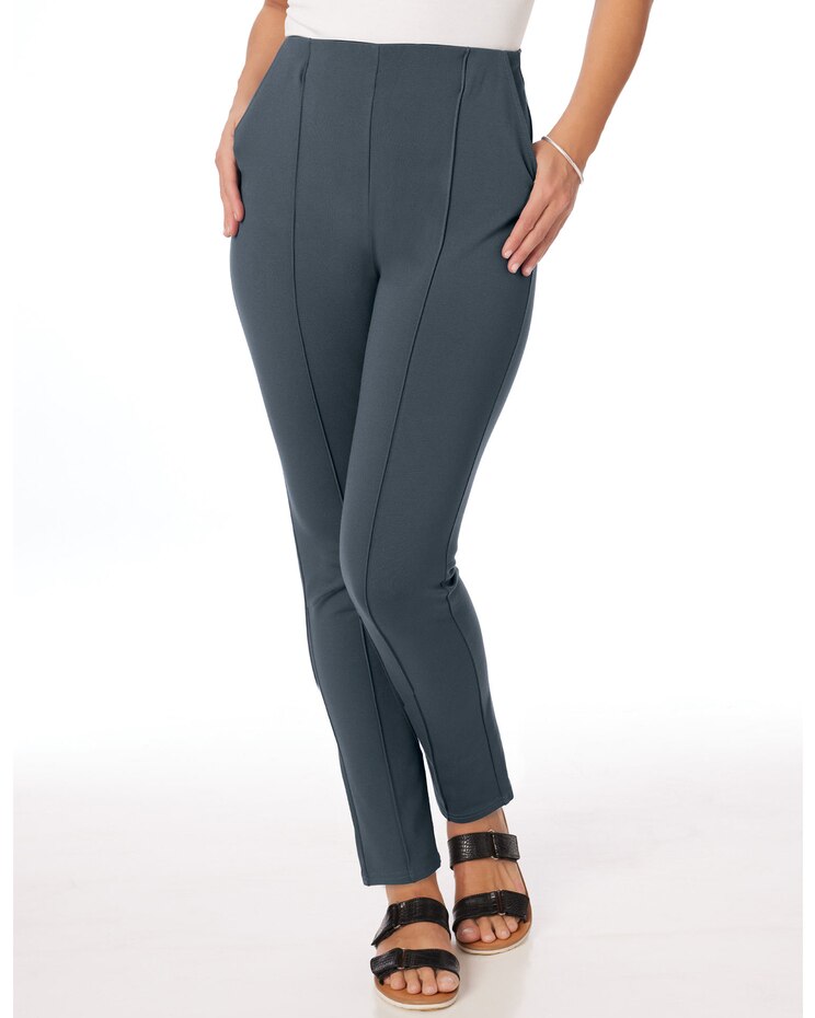 Ponte Ankle Pants image number 1