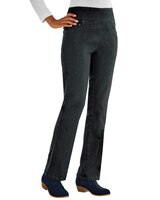 Women's Flat-Waist Bootcut Jeans thumbnail number 1