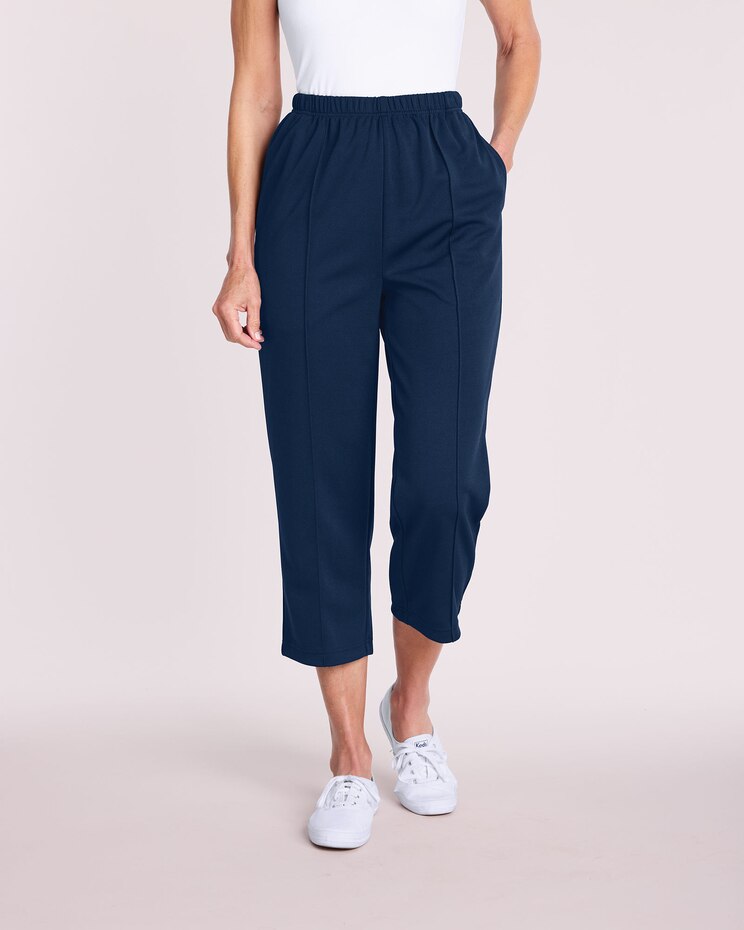 Fit & Flatter Double Knit Capris image number 1