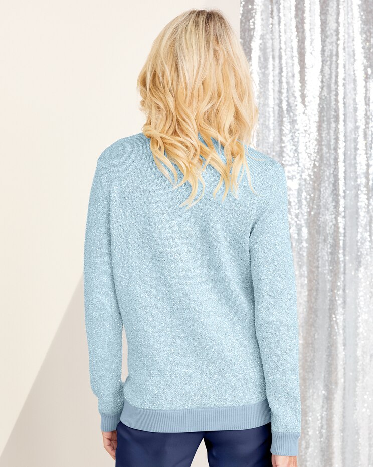 Sequin Tweed Cardigan image number 2