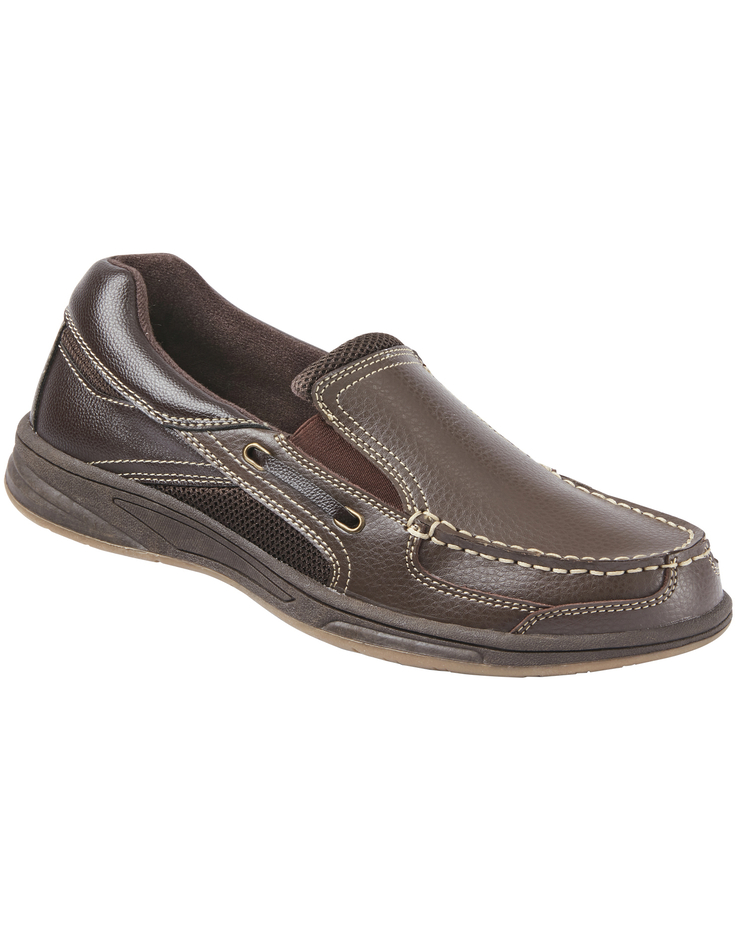 Dr. Max™ Leather Slip-On Casual Shoes  image number 1