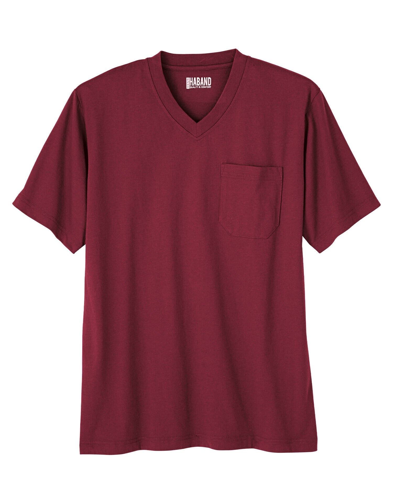 V neck deals pocket tee mens