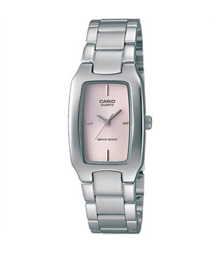 Casio Ladies Stainless Steel Watch image number 1