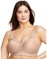 Glamorise Full Figure Plus Size MagicLift Seamless Everyday Bra Wirefree thumbnail number 1