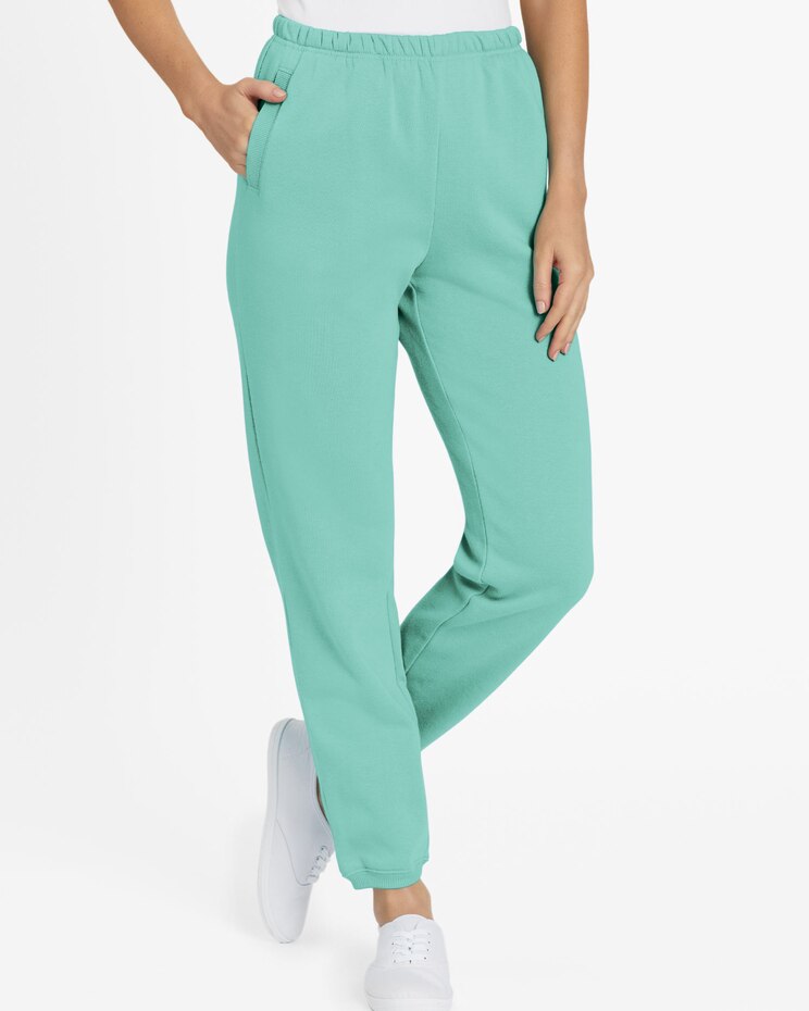 Better-Than-Basic Elastic-Waist Fleece Pants image number 1