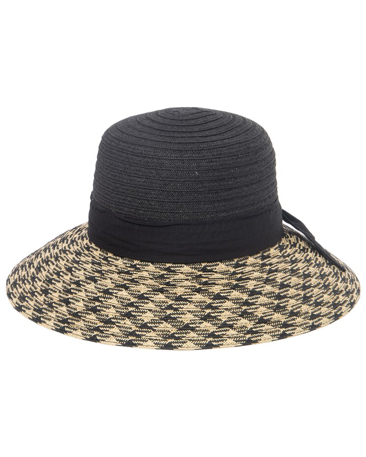 Contrast Ultrabraid Round Crown Sun Hat image number 1