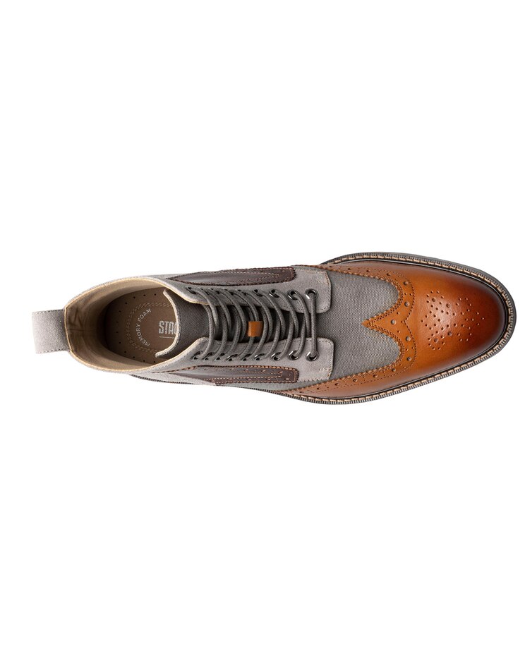 Stacy Adams Finnegan Wingtip Lace Boot image number 4